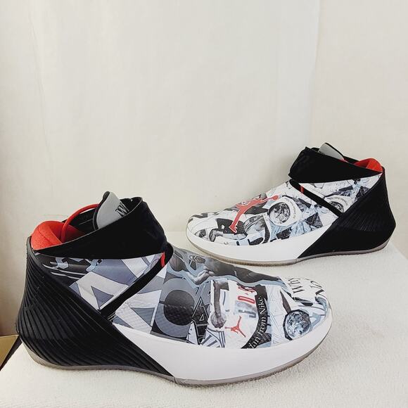 Jordan Why Not Zero.1 black white size 12 Sneakerhead Streetwear - Picture 2 of 8